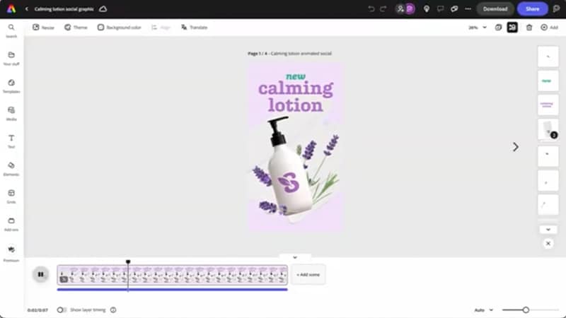 Adobe Express Video