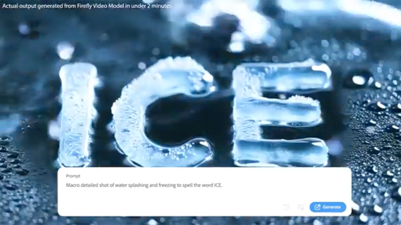 Adobe Firefly Video