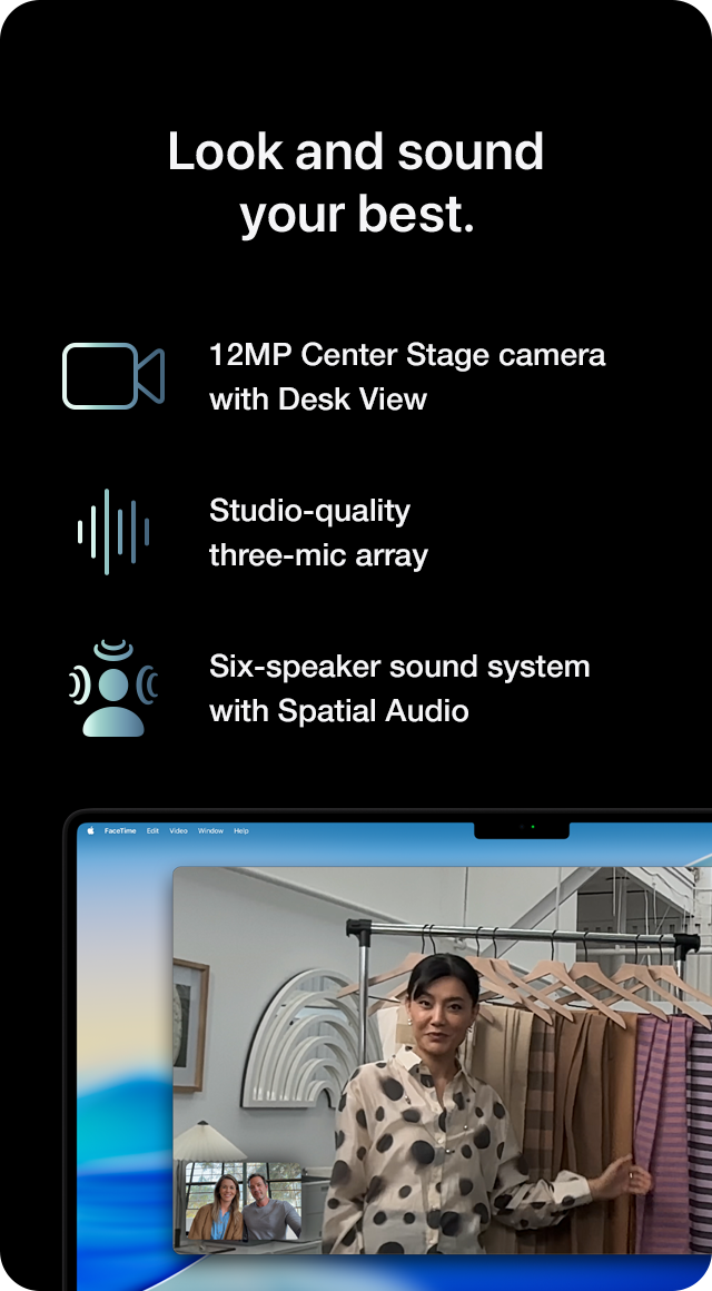 Look and sound your best.