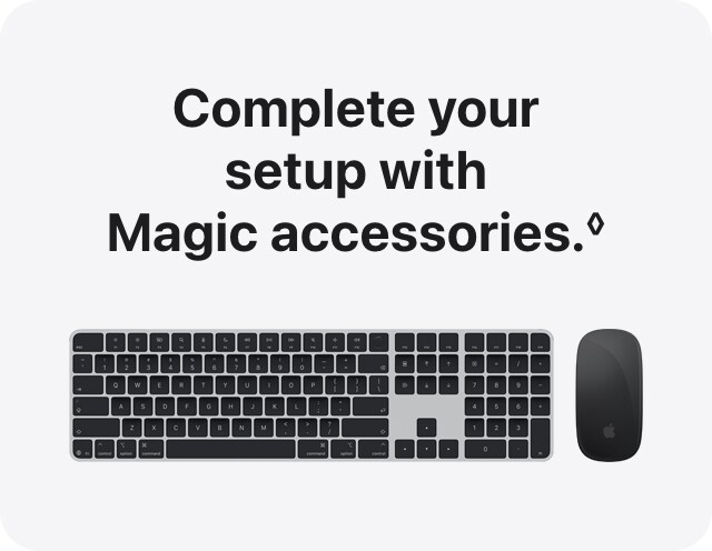 Complete your setup with Magic accessories.&loz;