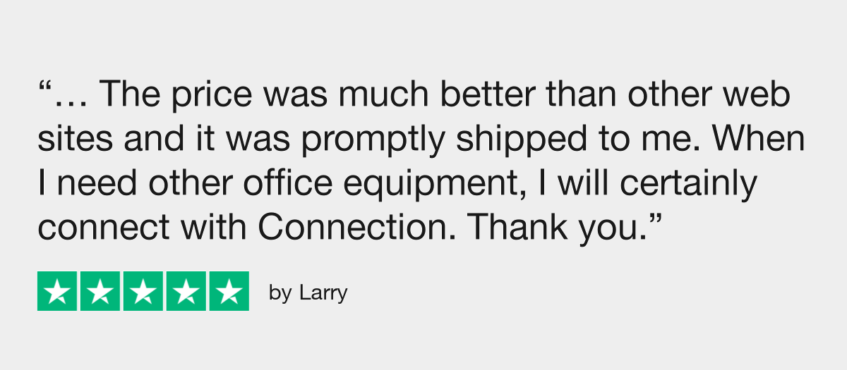 Customer Testimonial