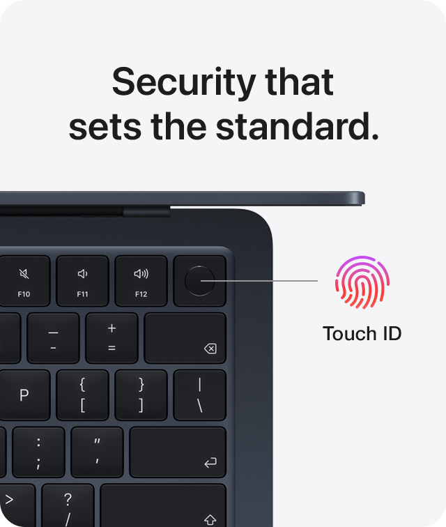 Security that sets the standard.