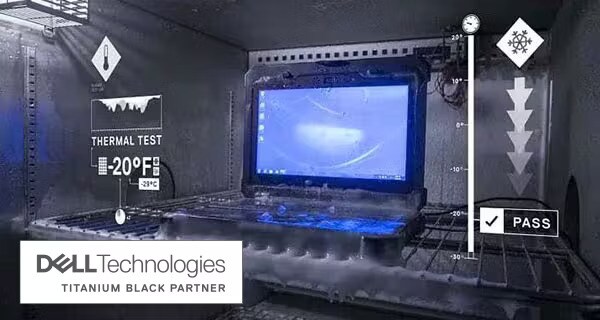 Dell Rugged Laptop in Extreme Temperature