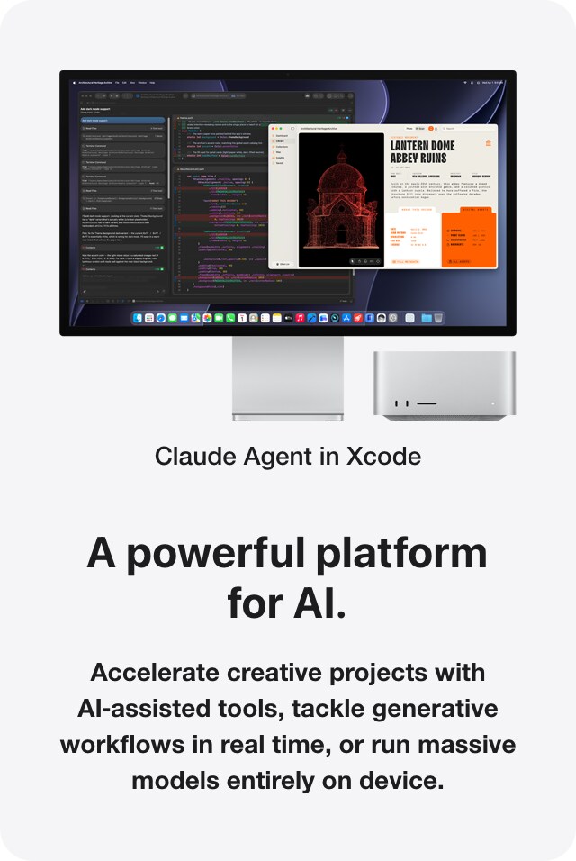 A powerful platform for AI.